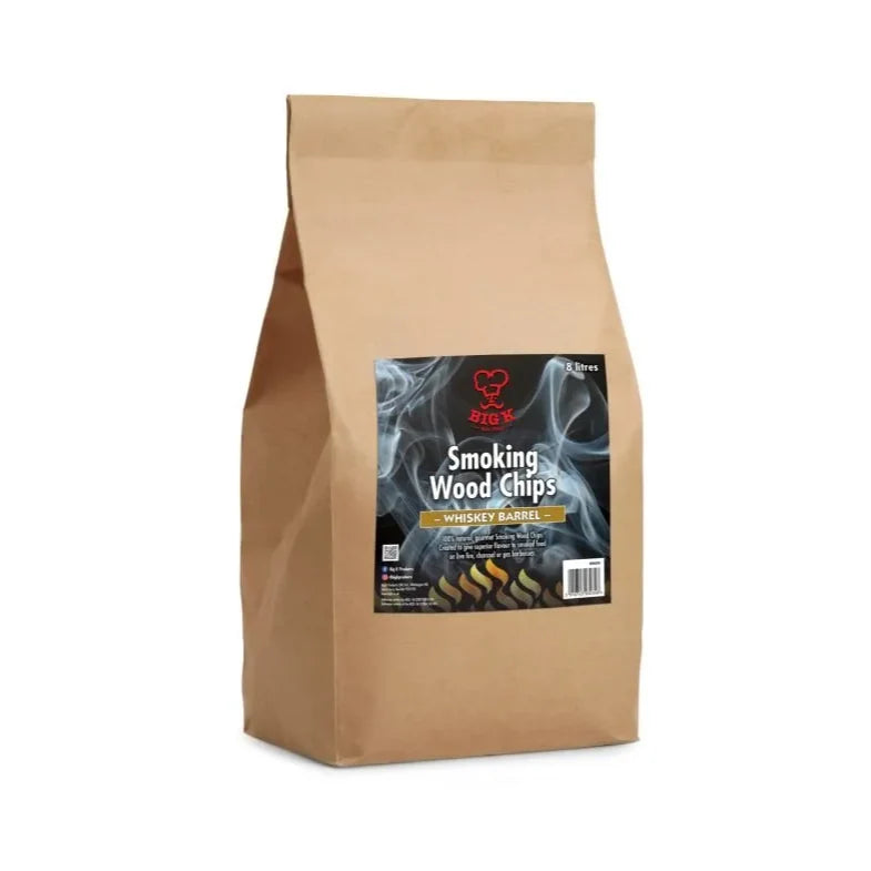 Big K Smoking Wood Chips (Whisky Barrel) - 8L