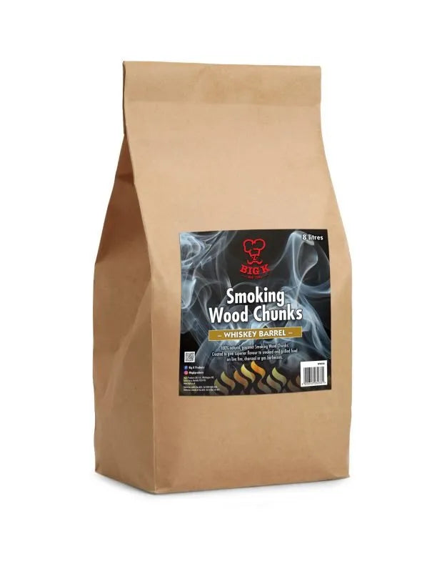 Big K Smoking Wood Chunks (Whisky Barrel) - 8L