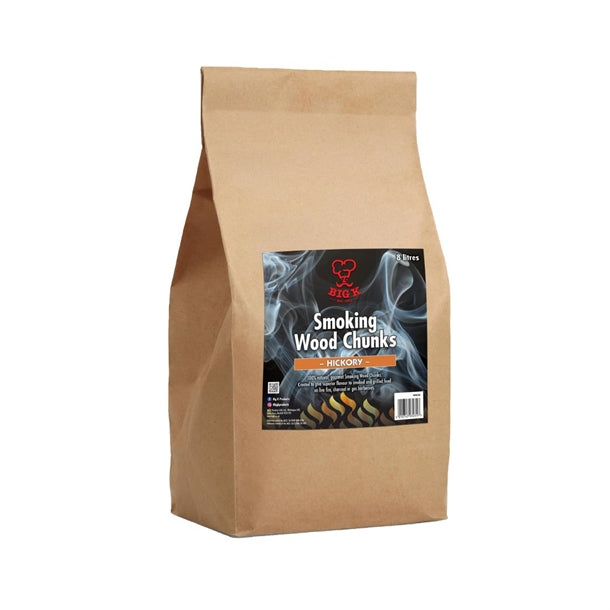 Big K Smoking Wood Chunks (Hickory) – 8L